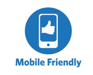 We are mobile friendly!